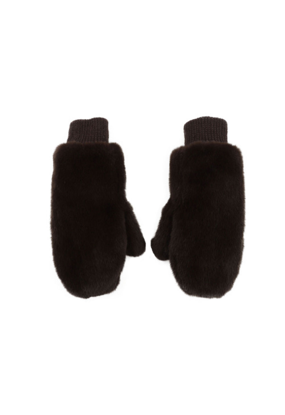 Miniature : Gants moufles polaire fourrure