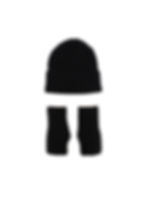 bonette + gants blois hiver automne-hiver magasin blois noir