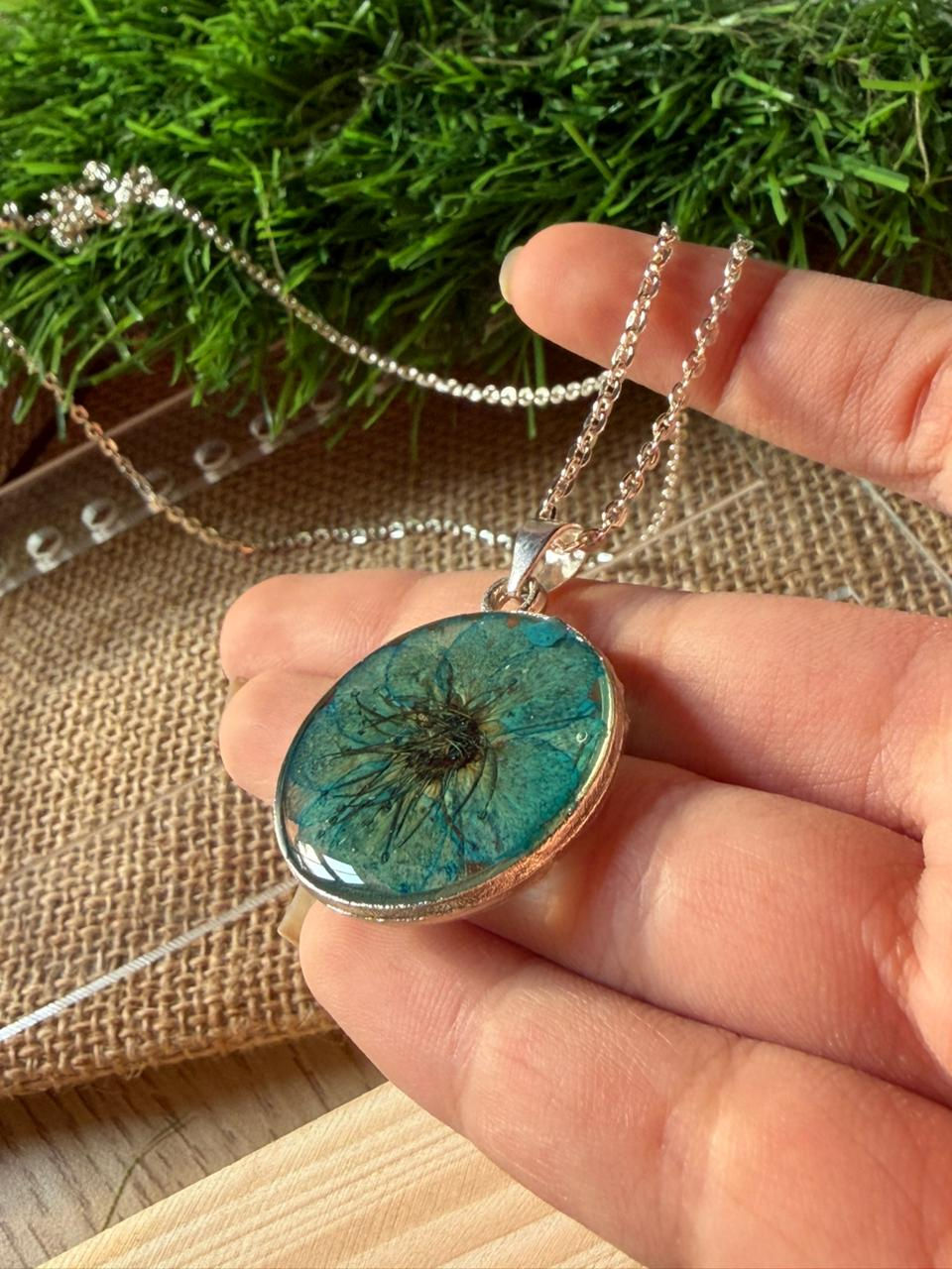 Thumbnail: Blue Primrose Pendant ✨