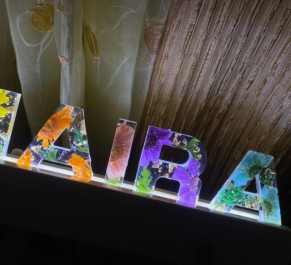 Thumbnail: Daisy Name Stand with LED light