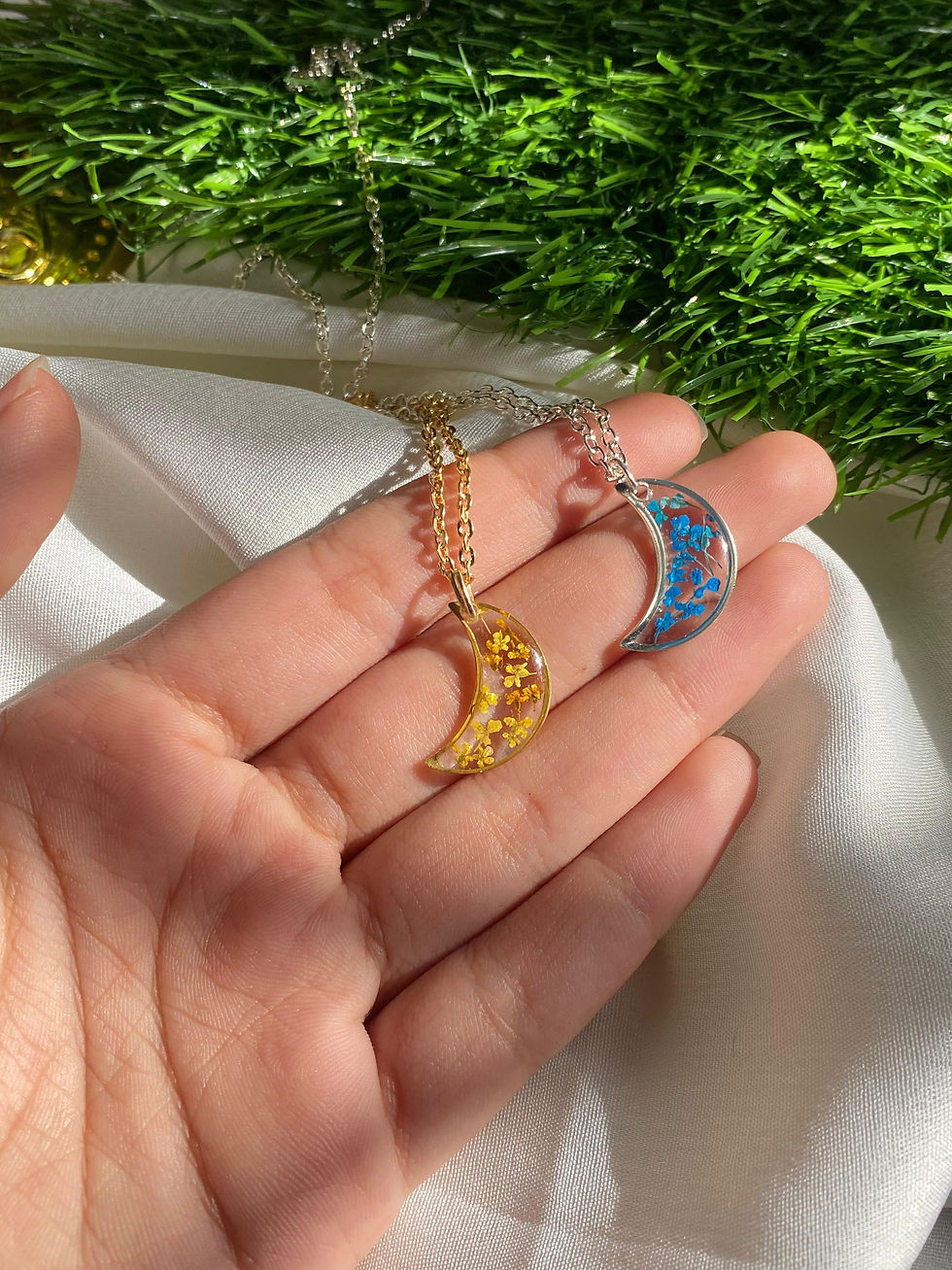 Thumbnail: Luna Lace Moon Pendant