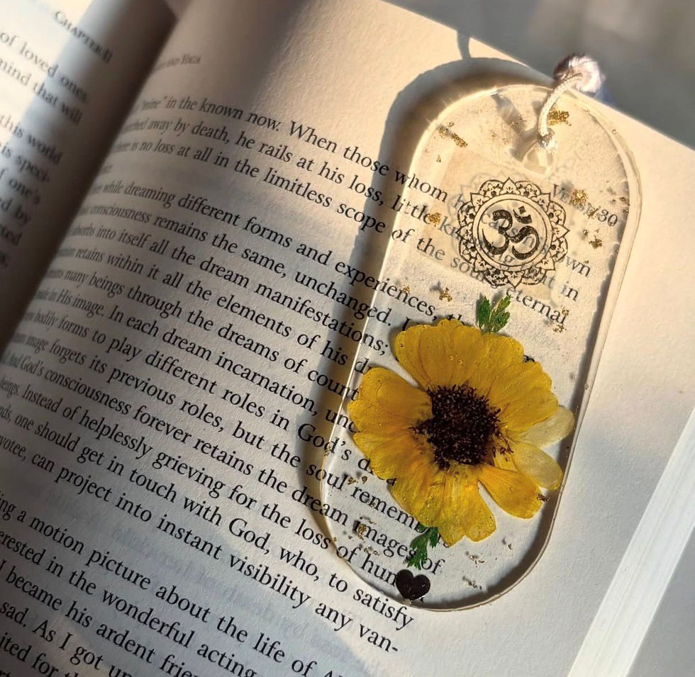 Thumbnail: Sunflower OM Bookmark
