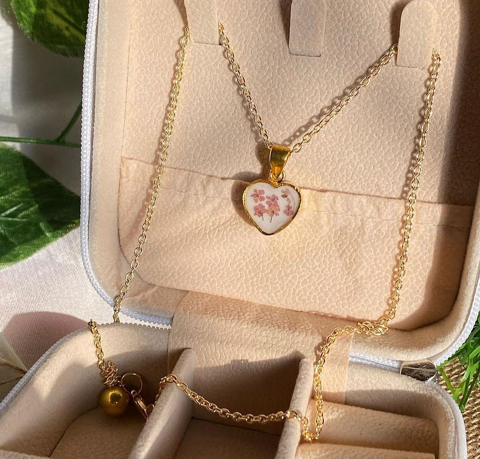 Thumbnail: Celestial Lace Mini Pendant Set