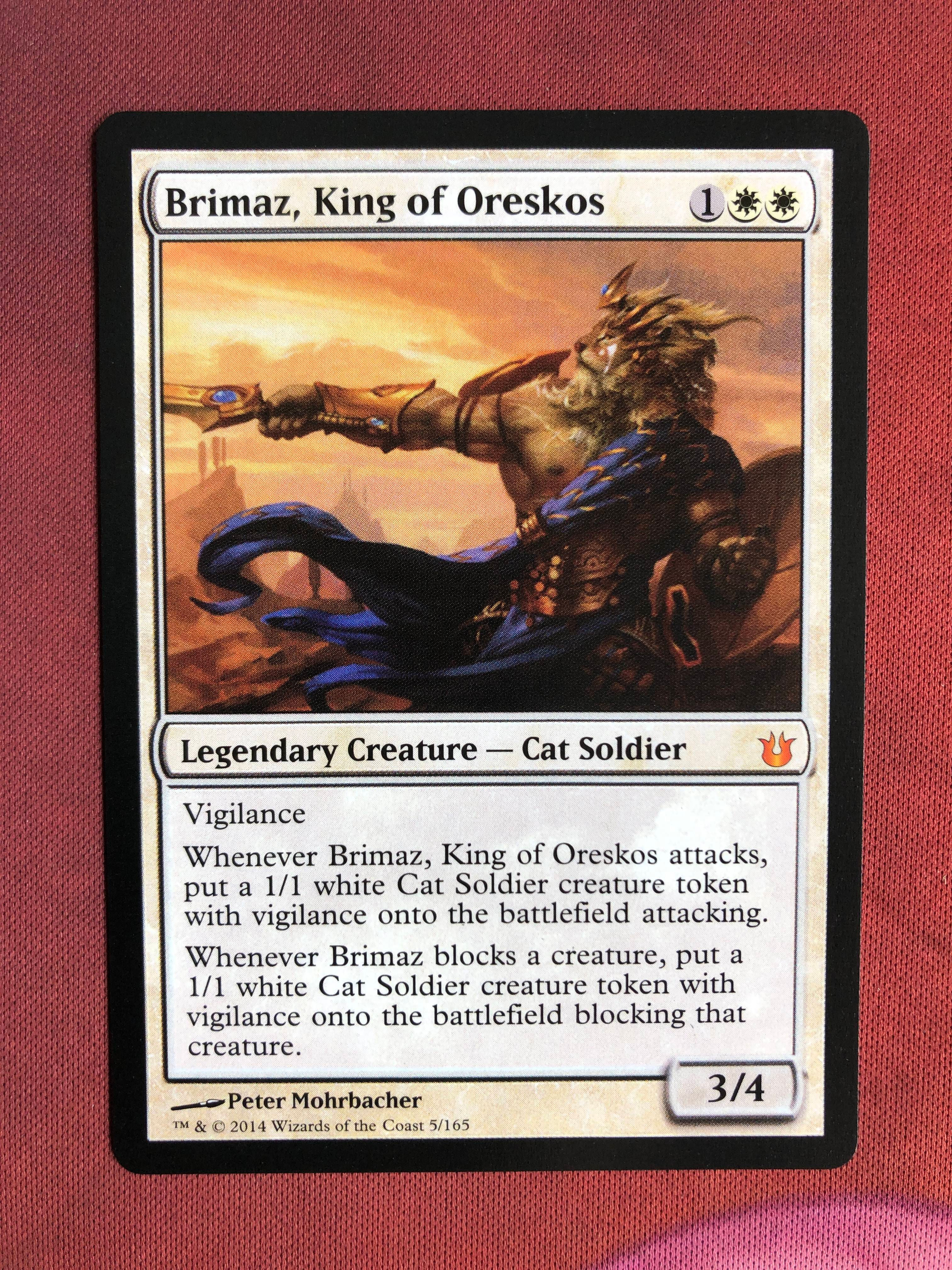 Brimaz, King of Oreskos / Brimaz, Rei de Oreskos