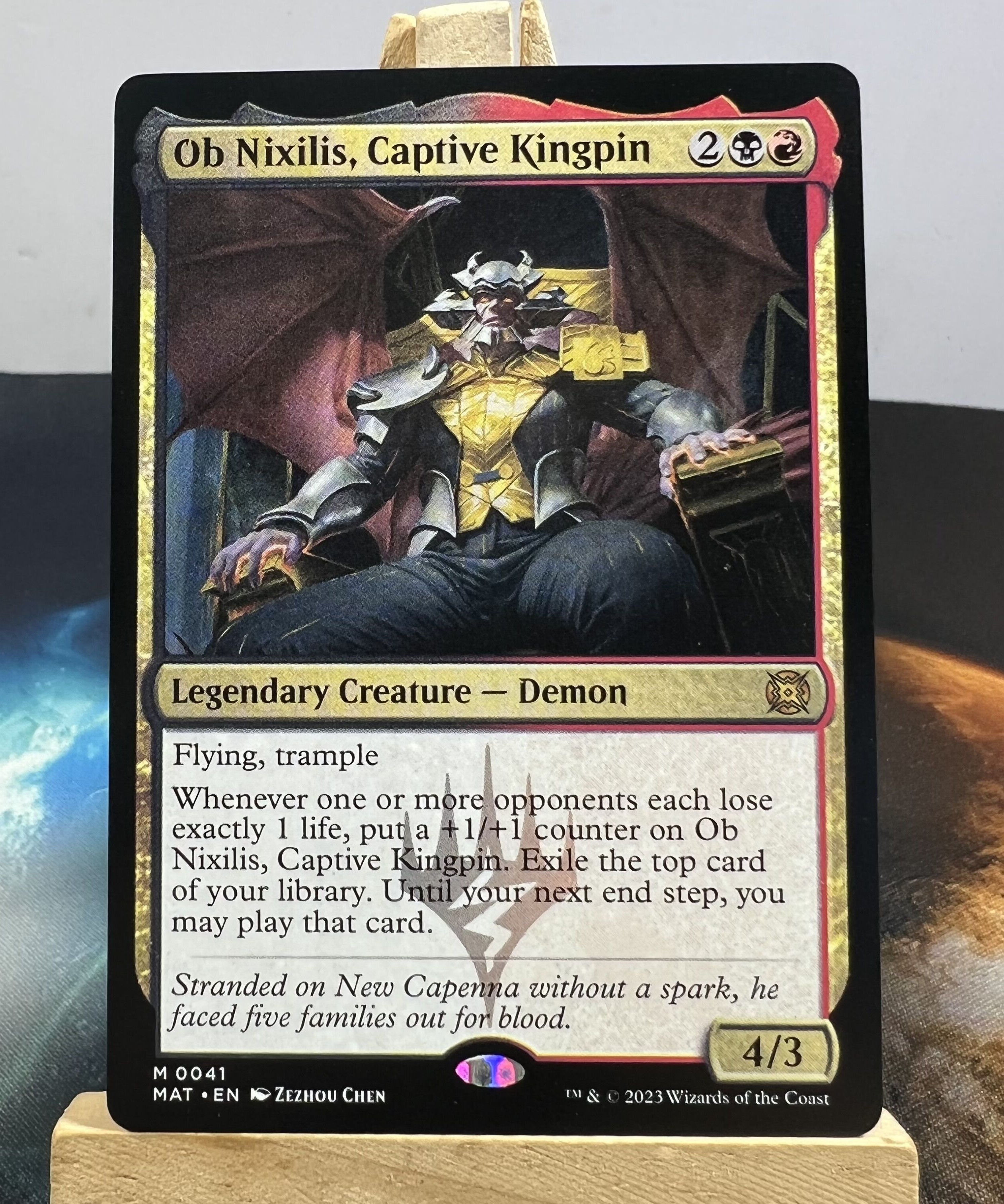 Ob Nixilis, Captive Kingpin / Ob Nixilis, Chefão Cativo