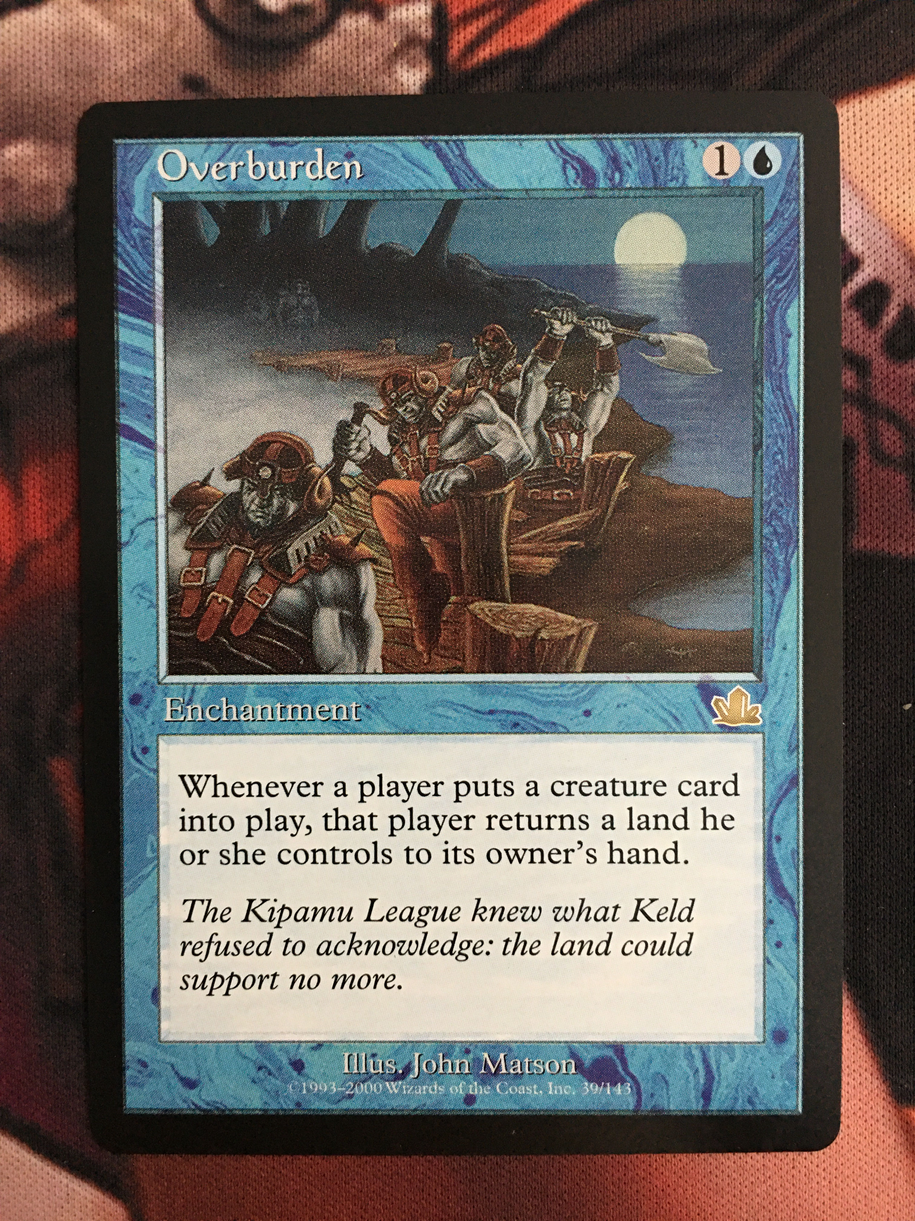 Overburden / Sobrecarregar