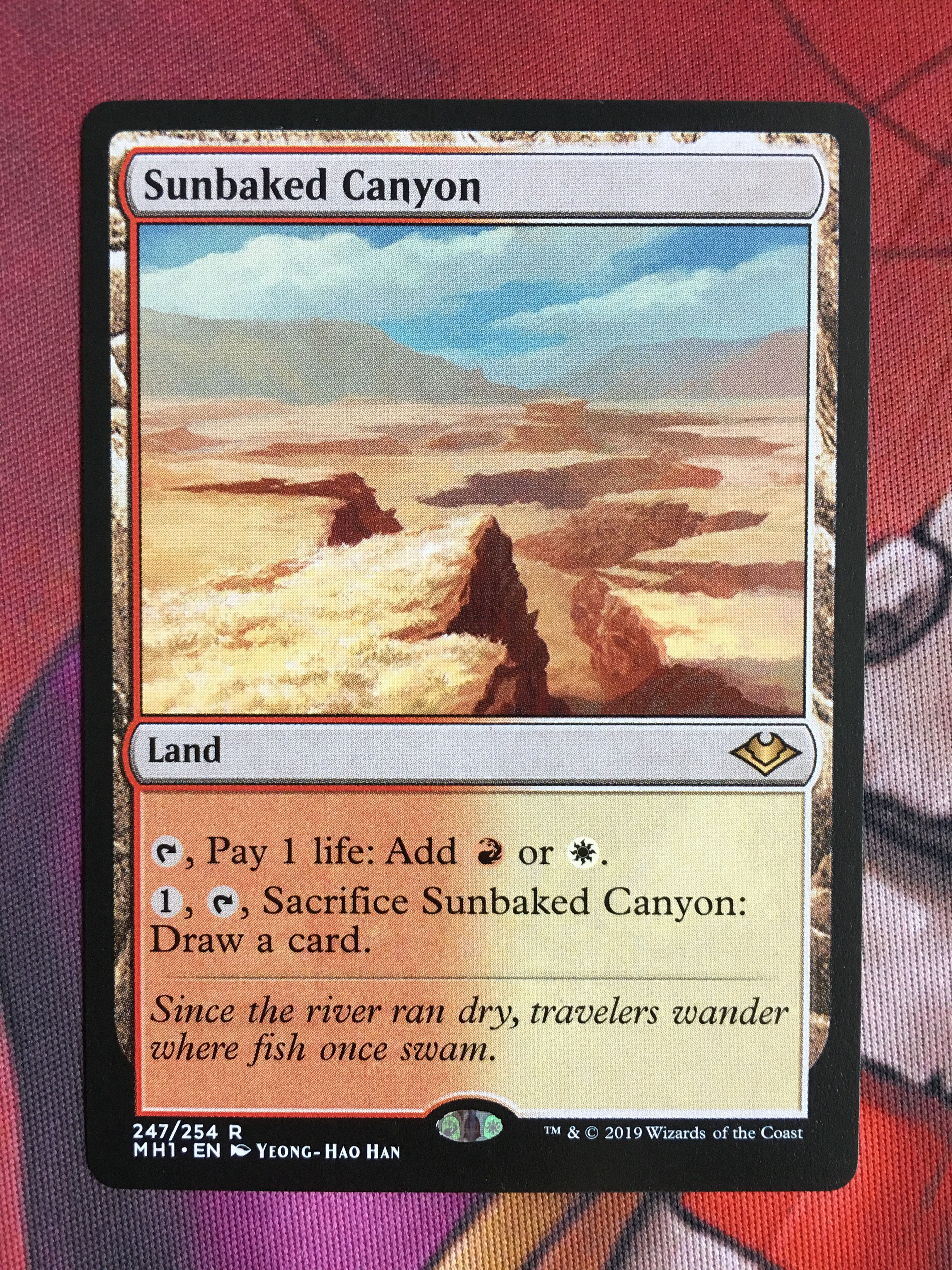 Sunbaked Canyon / Desfiladeiro Calcinado pelo Sol