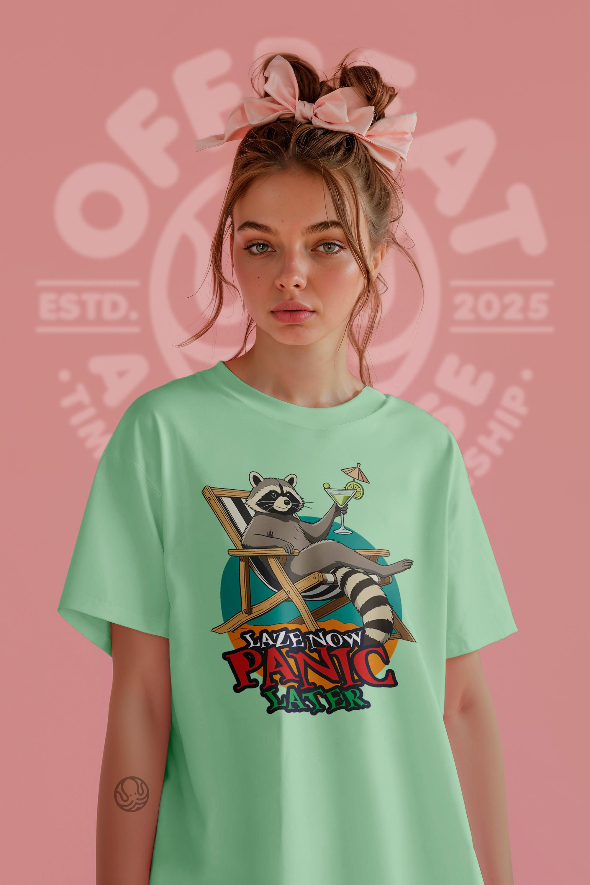 Raccoon Tshirt Funny Quote Racoon Tee Unisex Bella Fabric