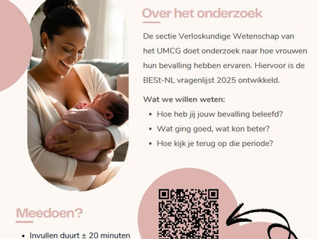Ben je in de afgelopen 5 jaar in Nederland bevallen? Deel jouw ervaring!