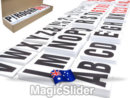 Keep Your Customers Informed About Indoor and Outdoor Lettering Kits