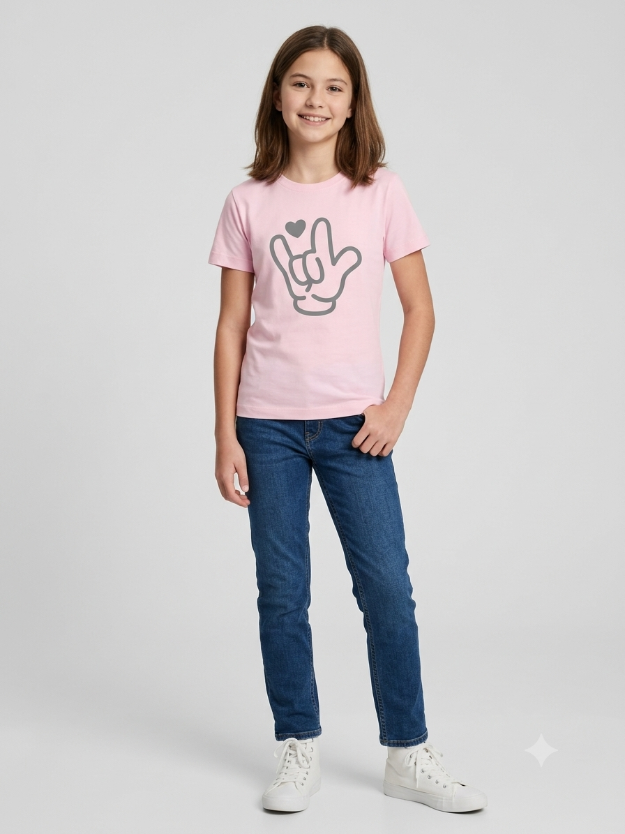 Unisex KIDS 'PEACE' 100% cotton T-shirts