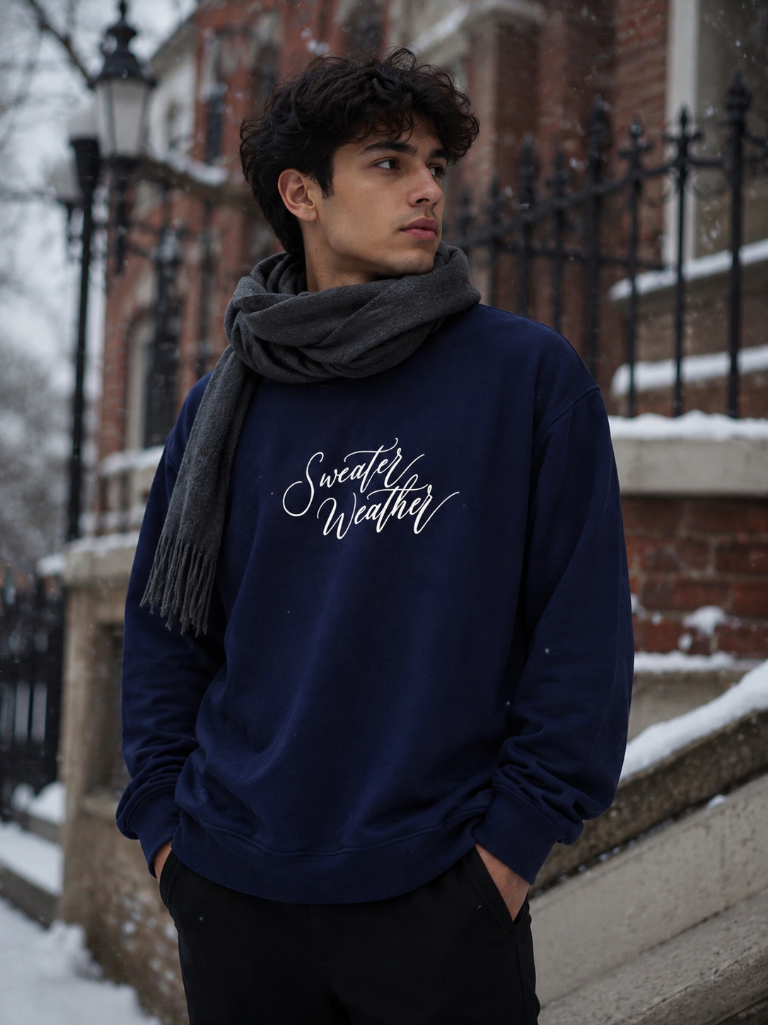 Unisex fit Adult Sweatshirt 300 GSM cotton