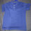 Thumbnail: Unisex Polo Blue T-shirts cotton