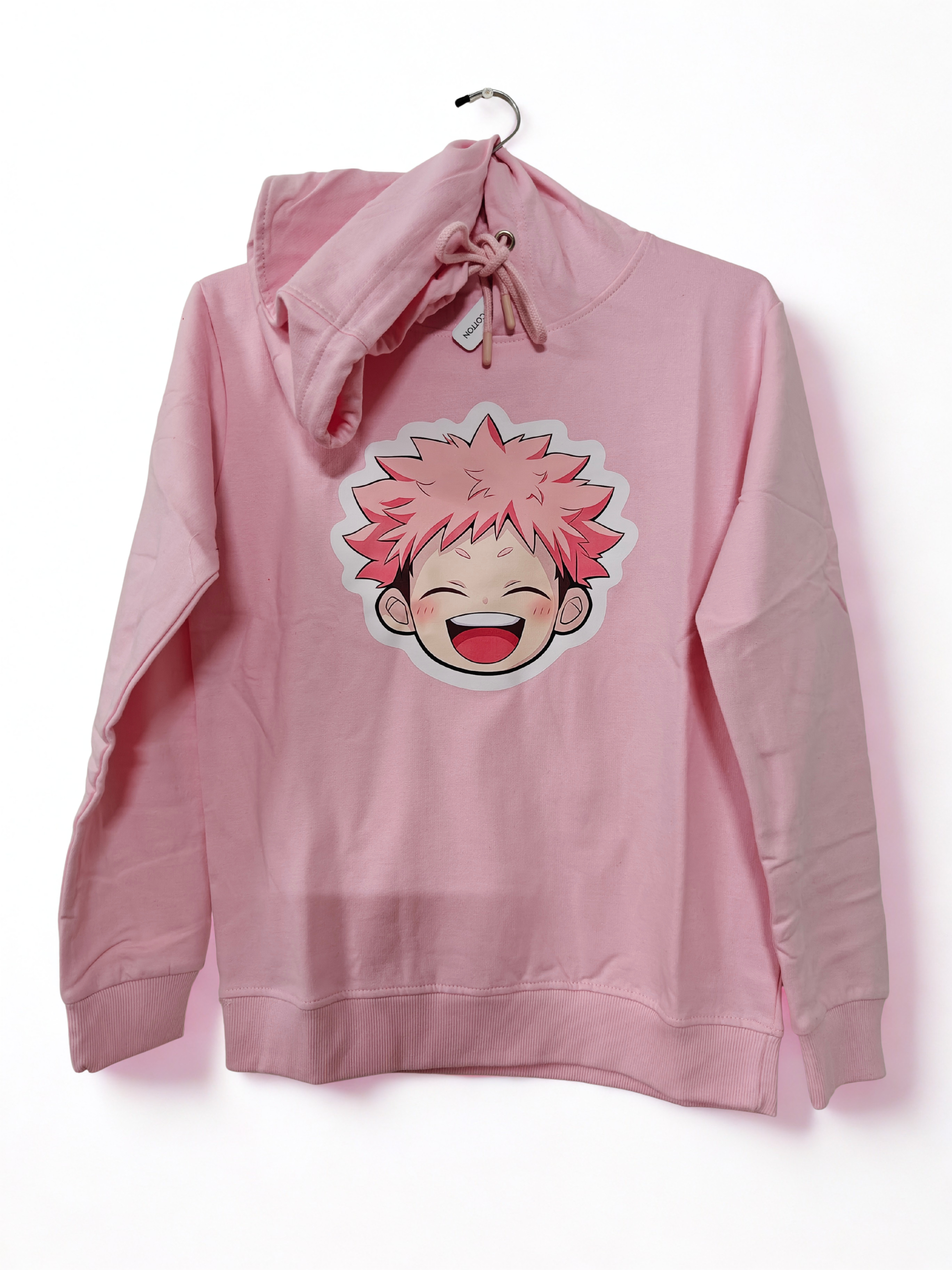 Unisex Kids cotton Pink Hoodie