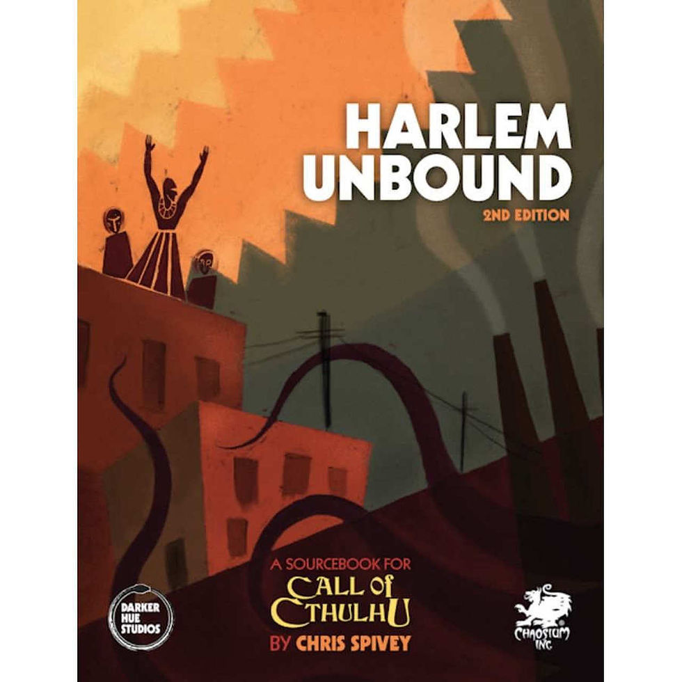 Call of Cthulhu Harlem Unbound 2nd. Edition