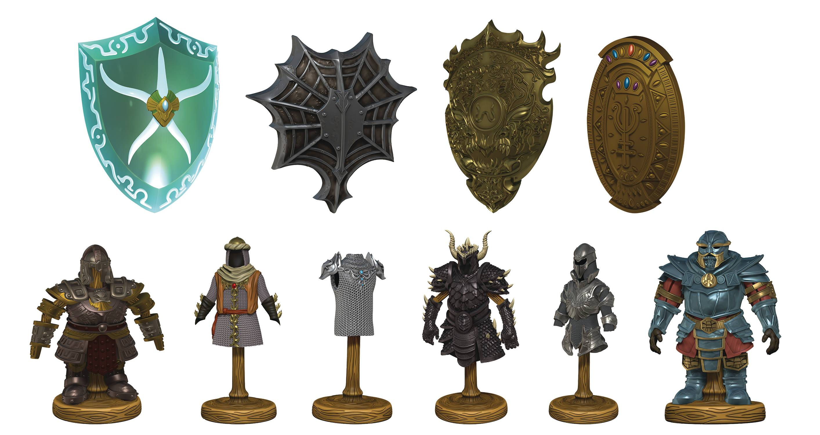 D&D Icons of the Realms: Magic Armor Tokens