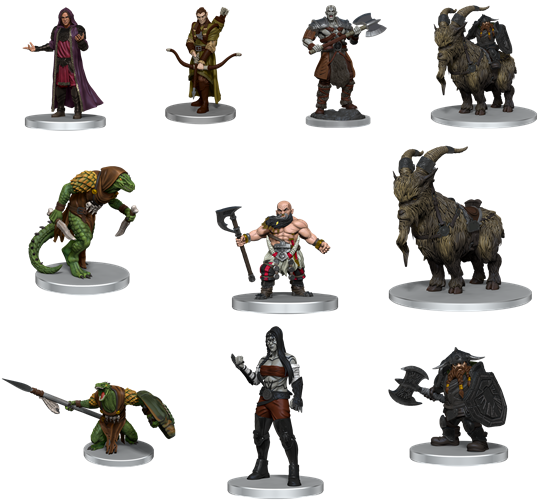 Μικρογραφία: Critical Role: Characters of Tal'Dorei - Set 1