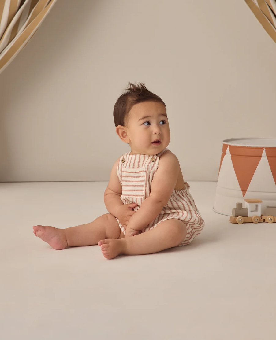 Quincy Mae Hayes Romper Vintage Stripe