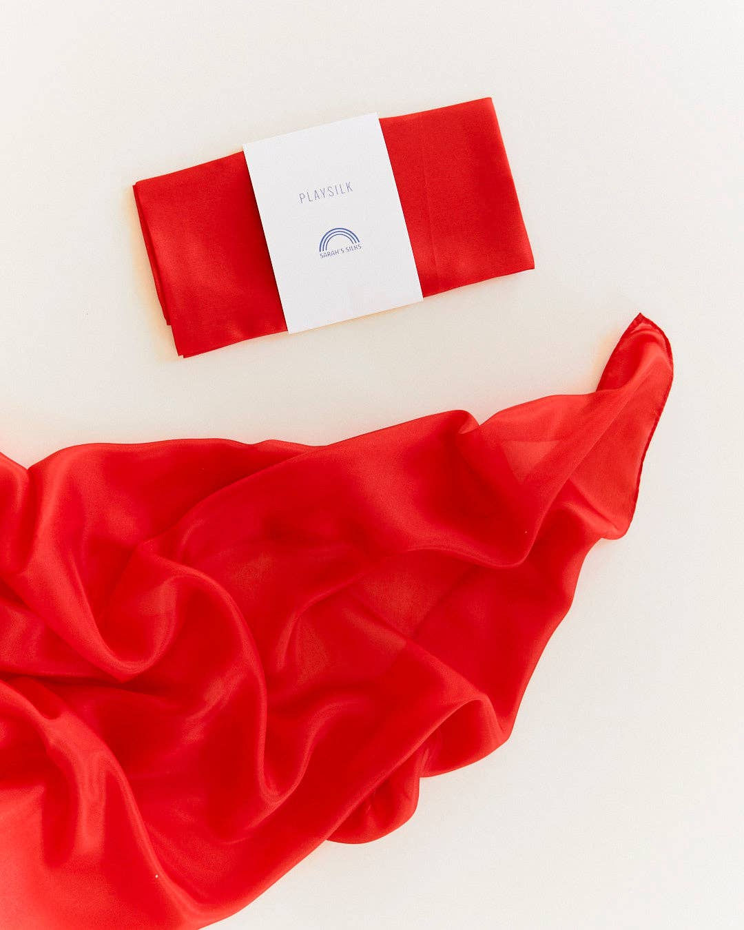 Sarah’s Silks - Solid Color Playsilks: Red
