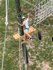 Challenge Course at Camp Frontier Summer Camp