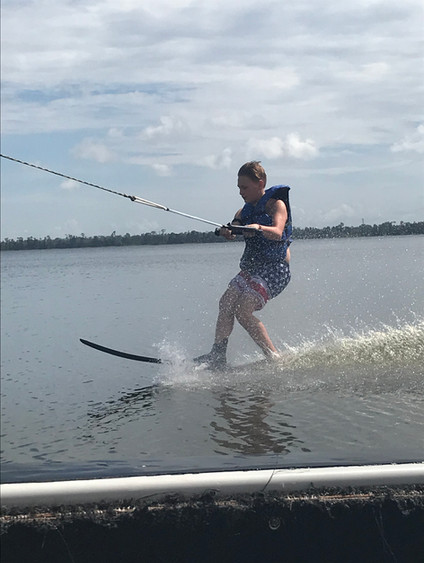 Waterski at Camp Frontier Summer Camp