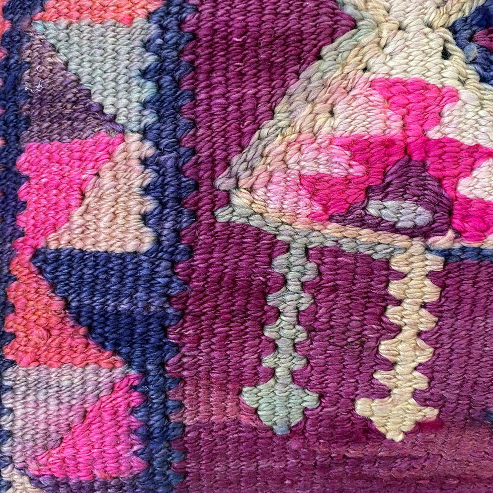 housse de coussin colorée en kilim, 40x40cm, de la marque Empires
