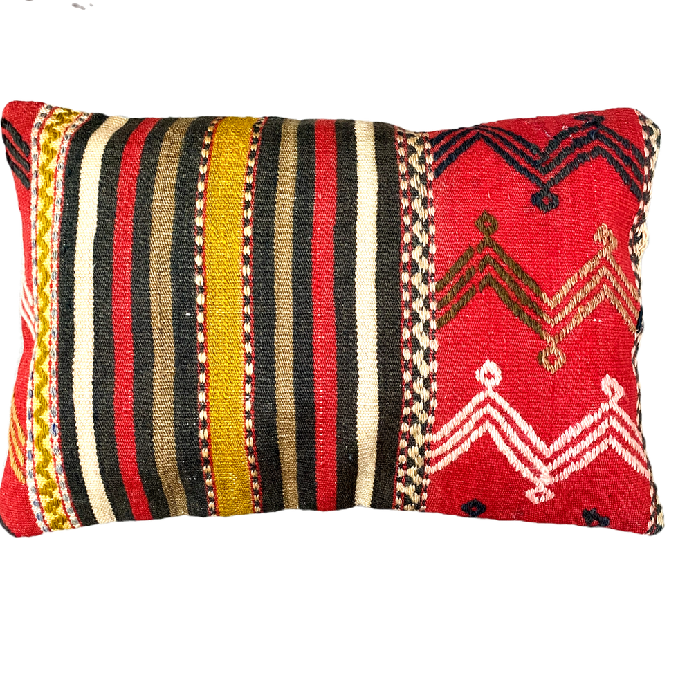 Housse de coussin colorée en kilim, 40x60cm, de la marque Empires