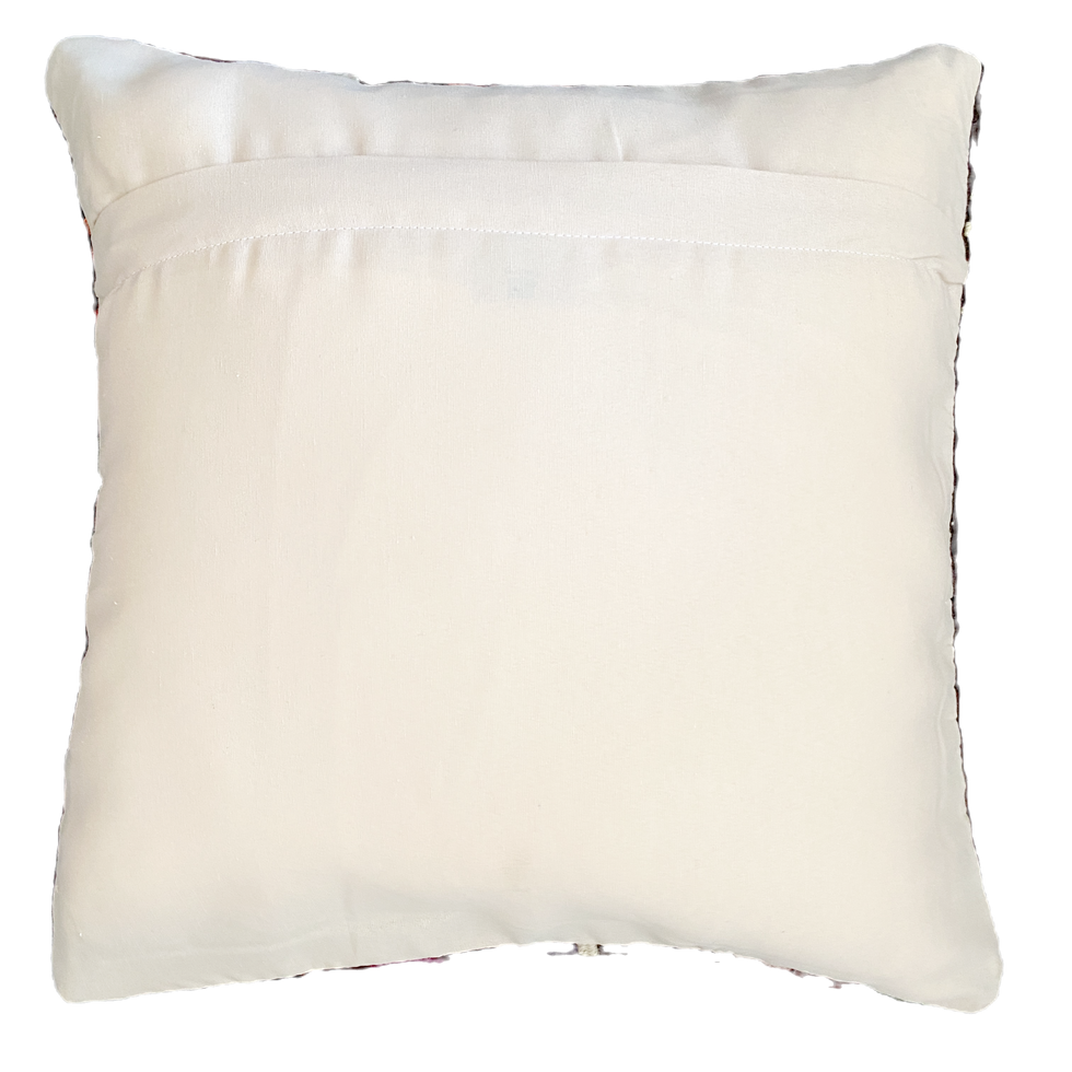 housse de coussin colorée en kilim, 40x40cm, de la marque d'Empires
