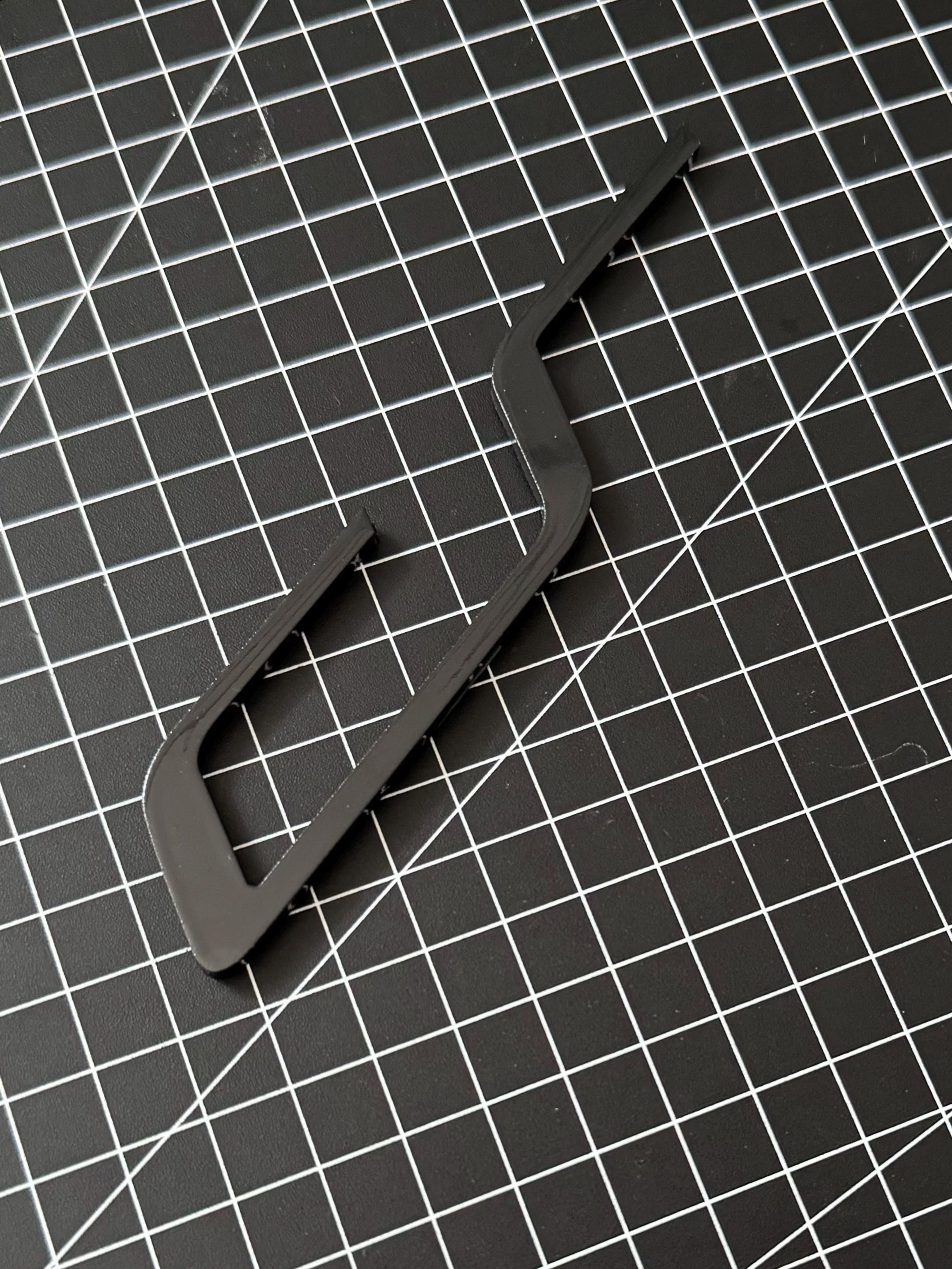 Neues VW Golf GTI CLUBSPORT Logo, Emblem in VW black Edition Farbe Grey/Black