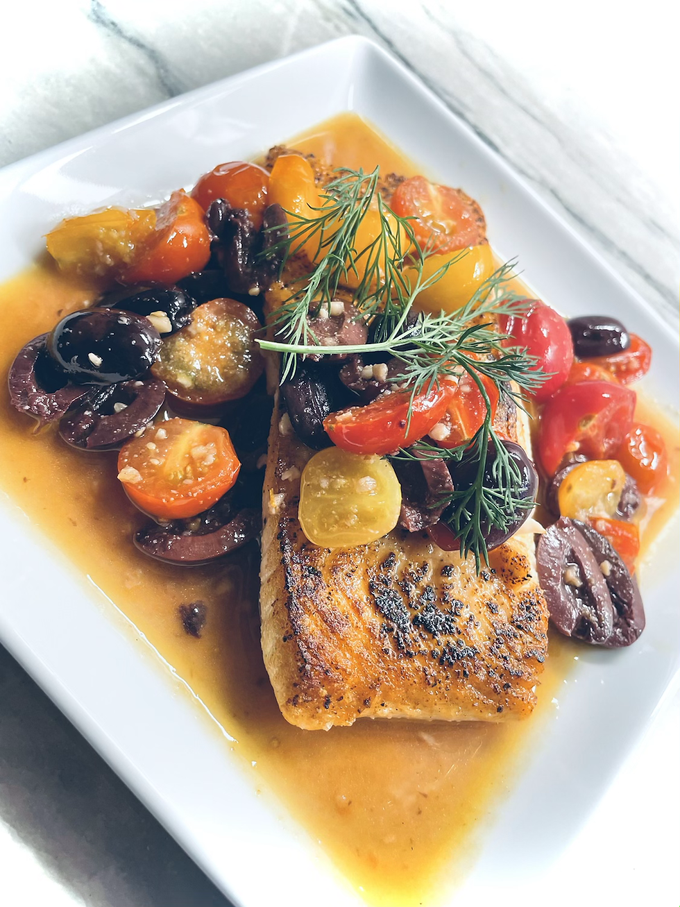 Salmon Provençal 🍣