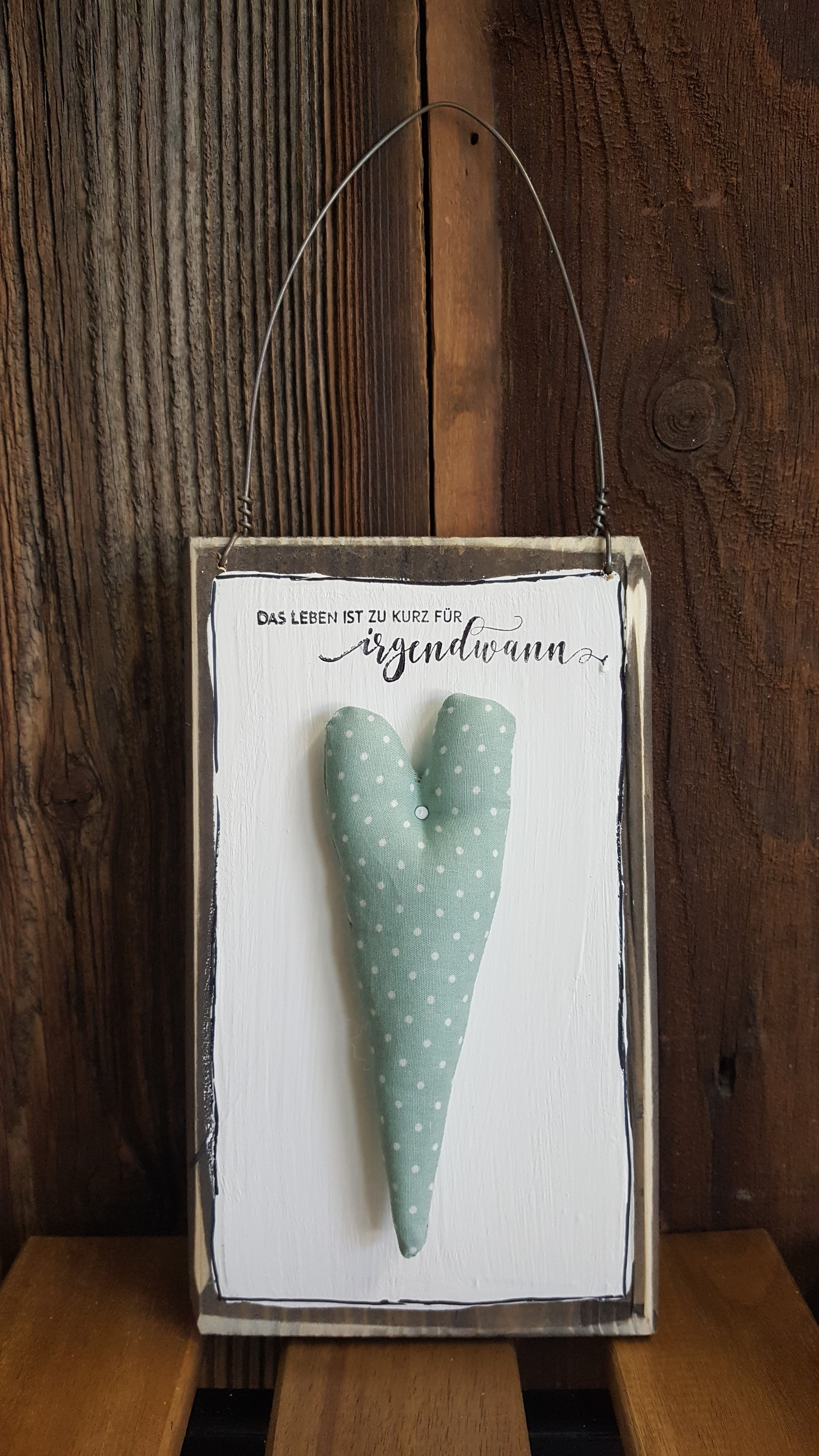 Altholztafel zum Aufhängen