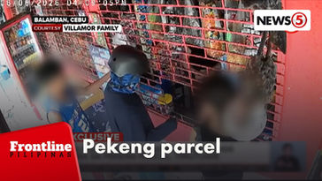 Delivery rider na naningil para sa pekeng parcel, tinutugis