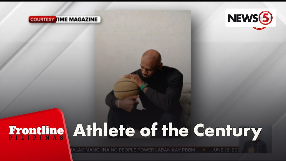 LeBron James, iba pang sports icon, bumida sa kauna-unahang ‘Time 100 Sports’