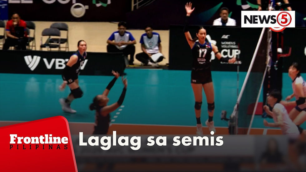Alas Pilipinas, laglag sa semis ng 2026 AVC Women’s Cup