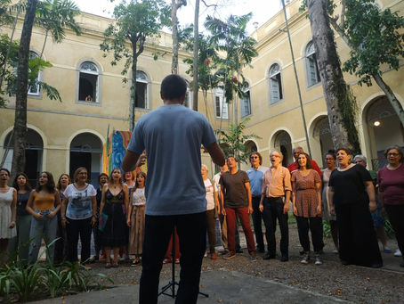 Diretora da Escola de Comunicação da UFRJ prestigia Feixta dos Tribos