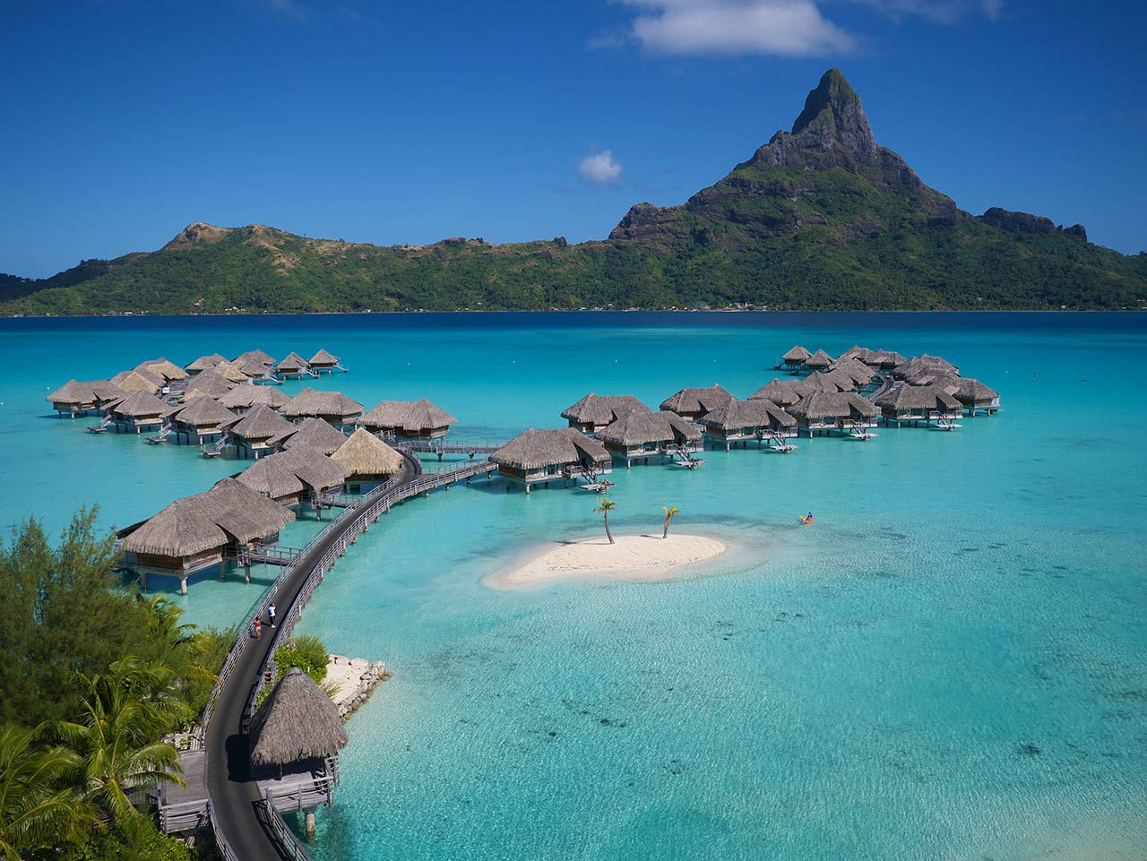 Overwater paradisiaco a Bora Bora