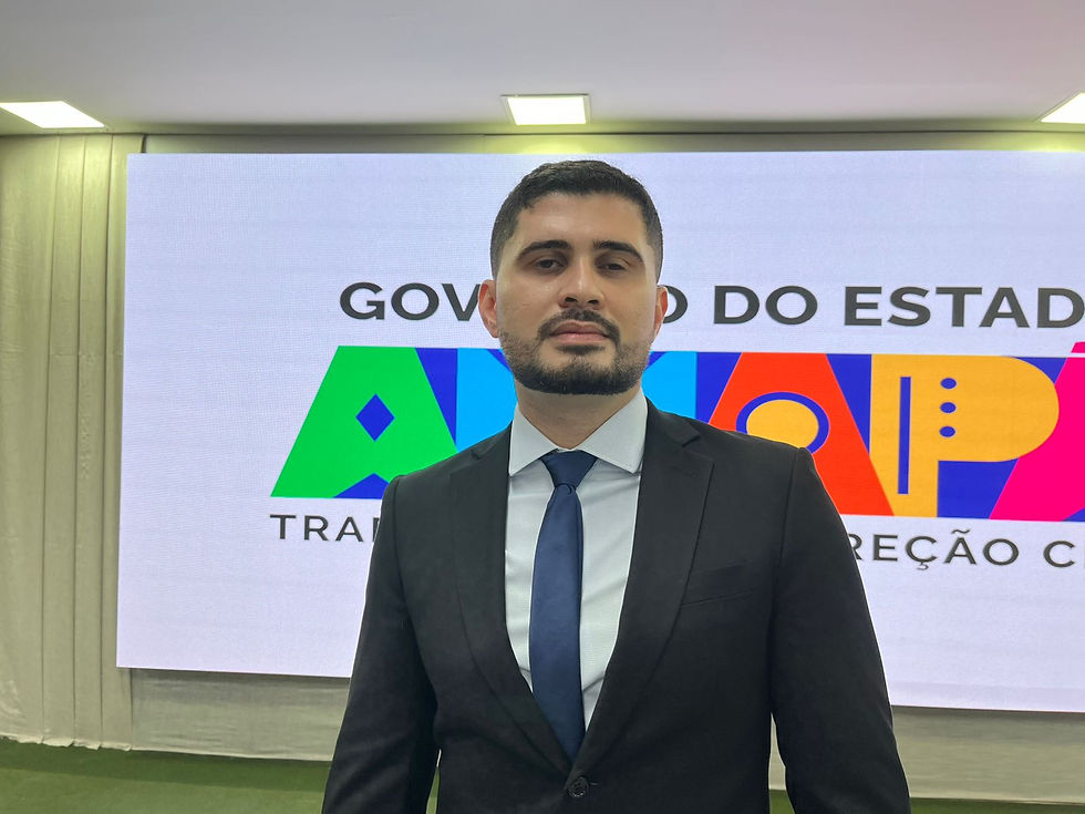 Auditor nomeado Douglas Barros, do Estado Tocantins.