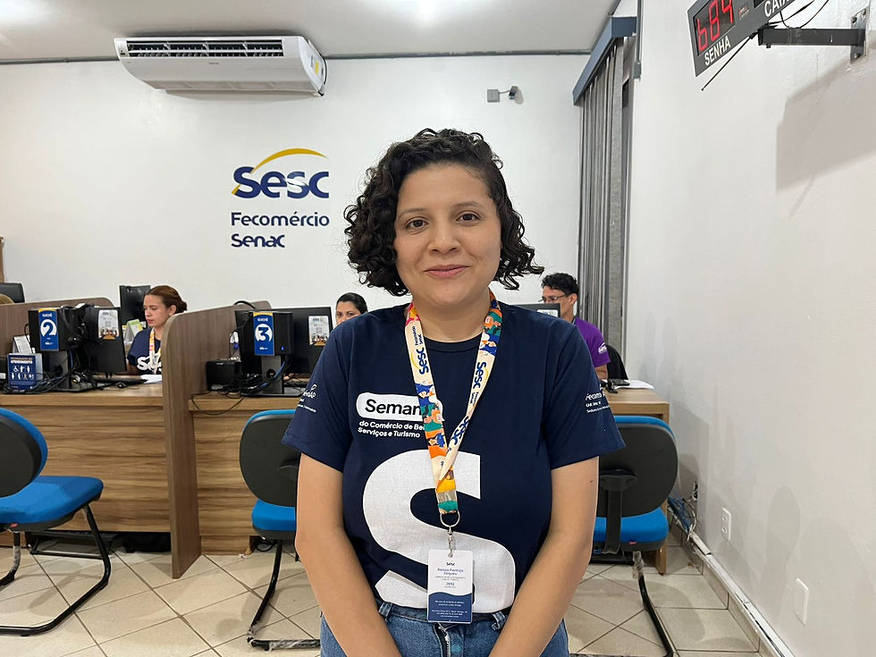 Presidente do Programa de Gratuidade do Sesc, Raissa Pantoja.