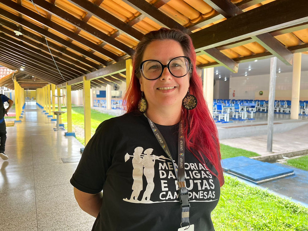 Professora da Universidade Federal do Amapá (Unifap), Débora Mendes, atua na área da educação do campo.