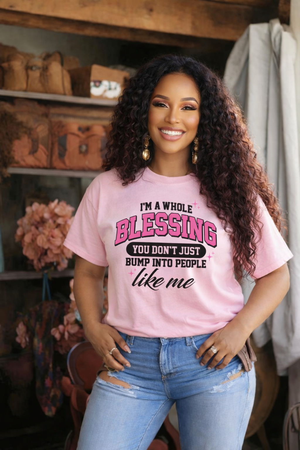 I'm a whole BLESSING Tshirt 
