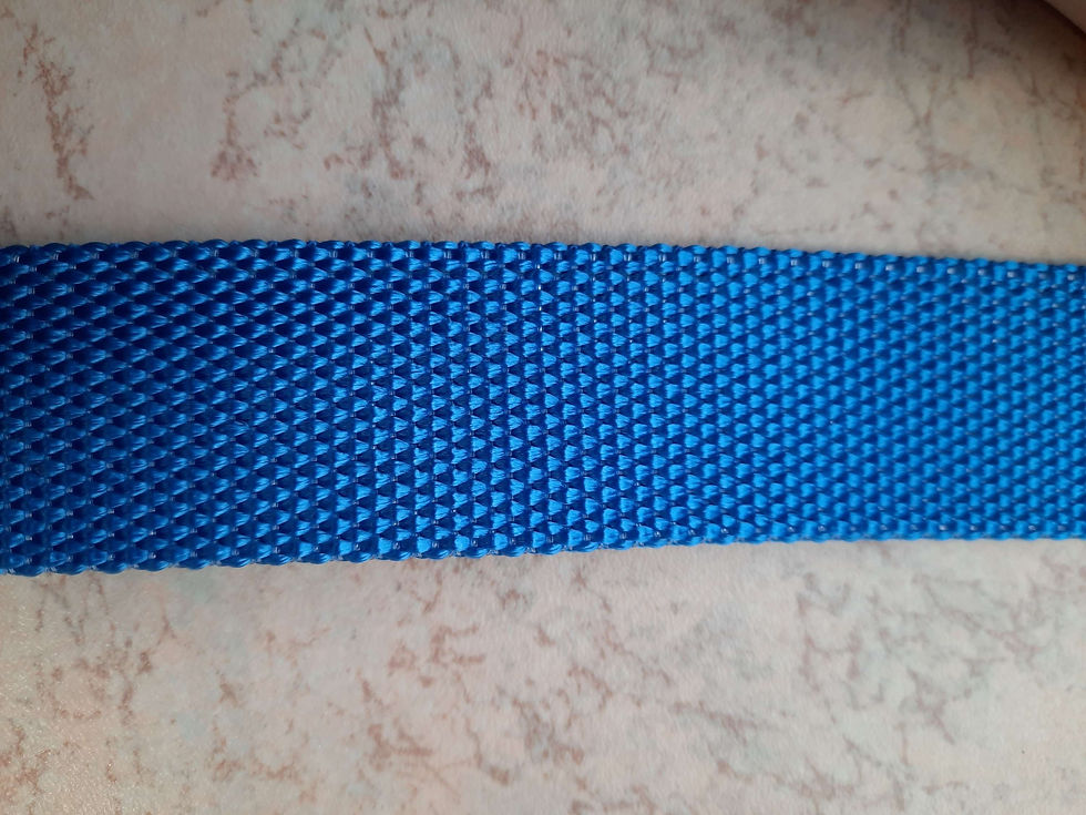 Miniatura: R08/32,5 mm col BLUETTE 7 metri 50 - nastro rigido polipropilene