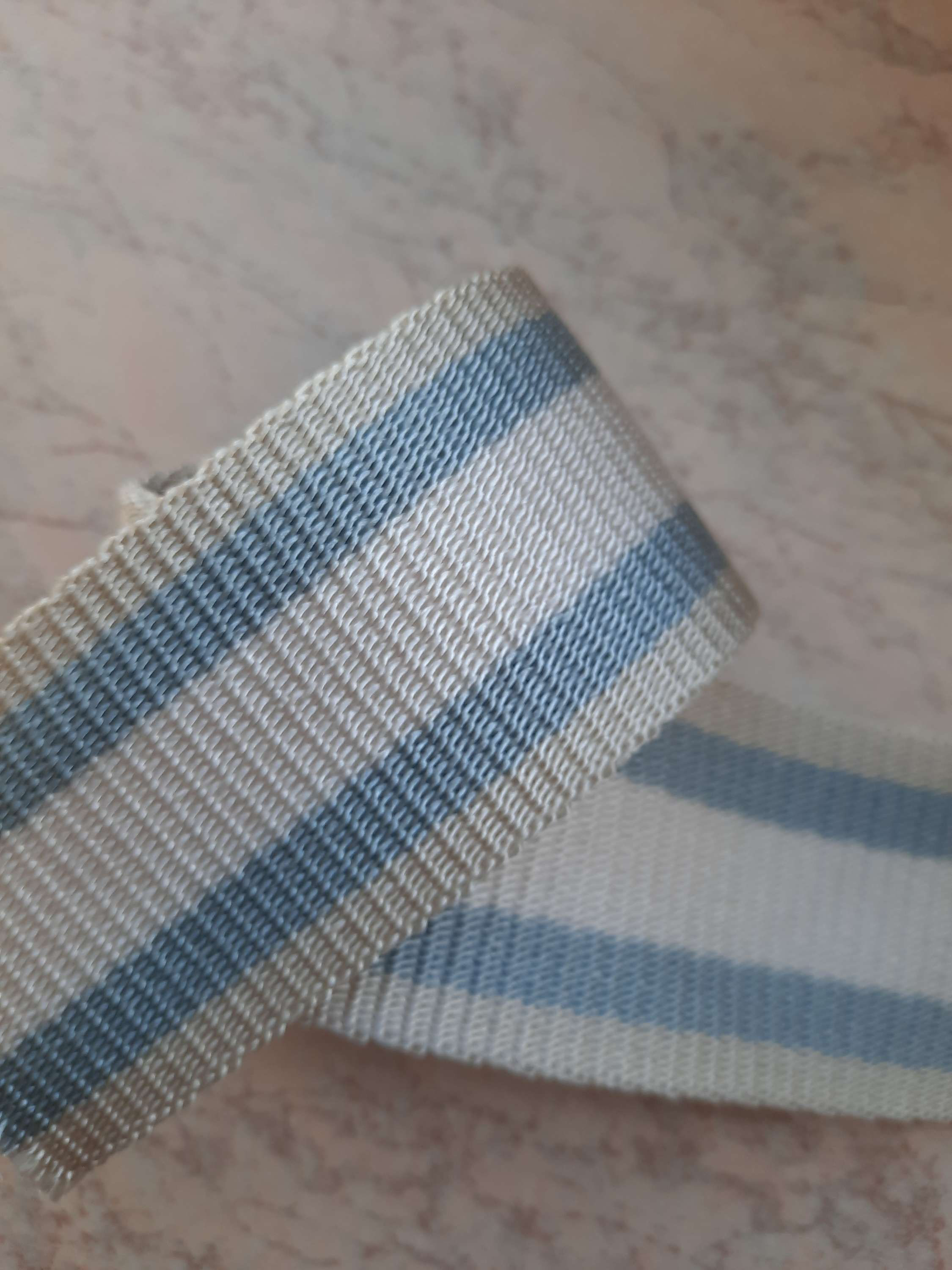 N450/45 mm col T12 metri 50 - nastro rigido rigato in nylon