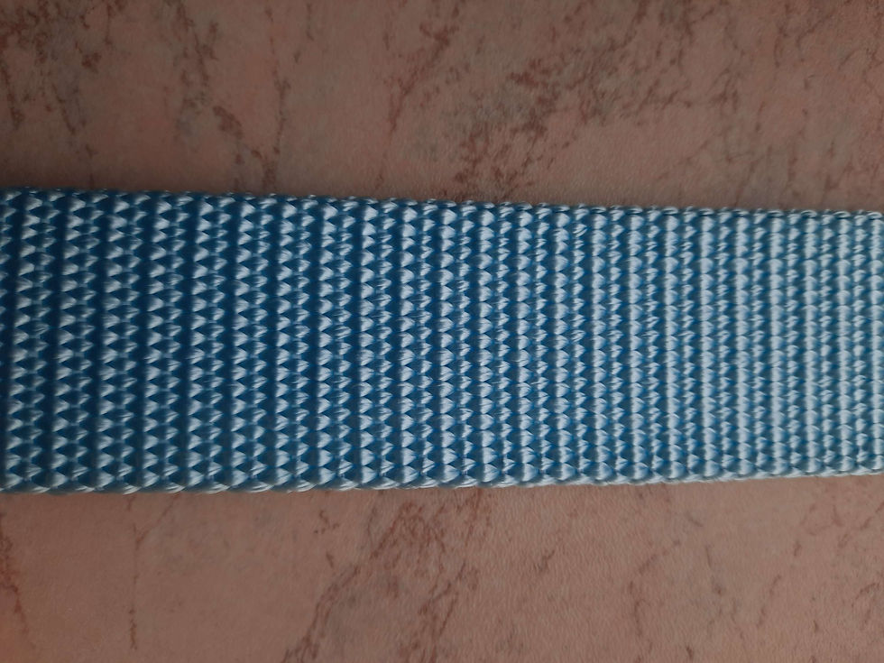 Thumbnail: R23/40 mm col CELESTE 5 metri 50 - nastro pesante polipropilene