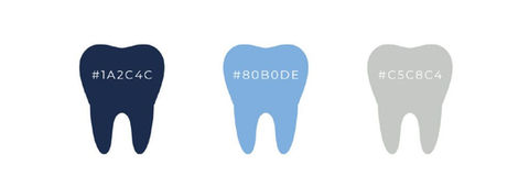 Orthodontic branding element design for Gentry Orthodontics