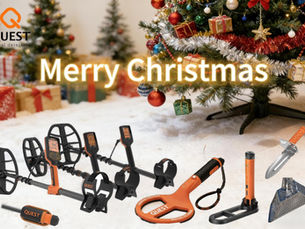 Celebrate Christmas with QUEST Metal Detectors!
