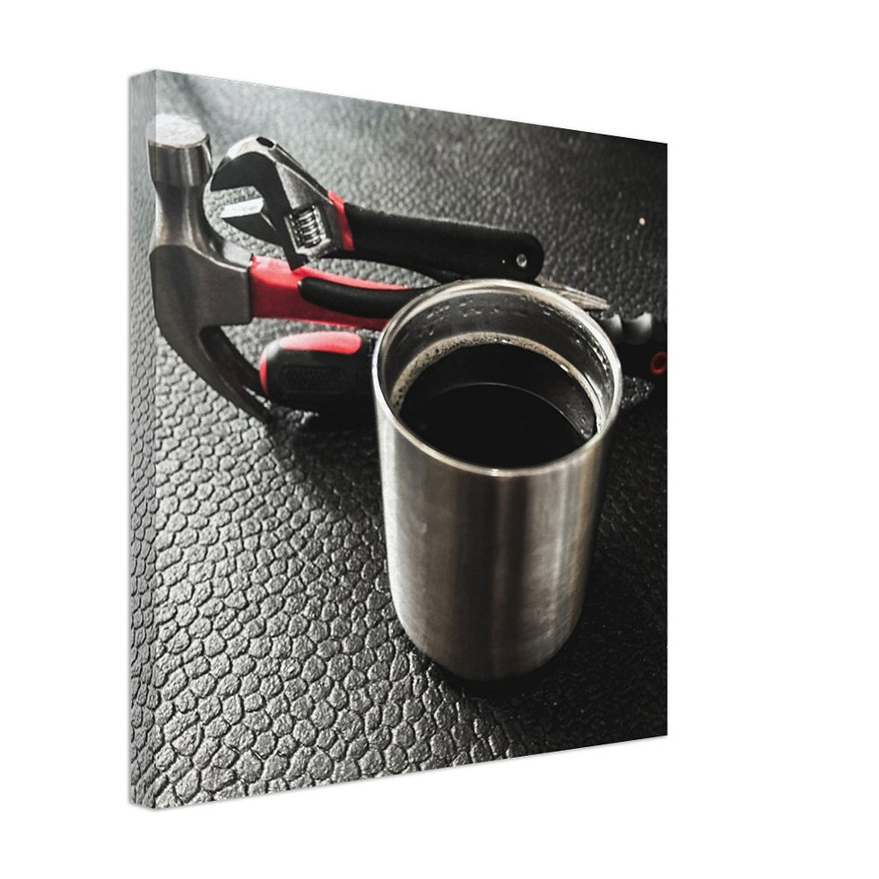 Thumbnail: Coffee + Tools Wall art