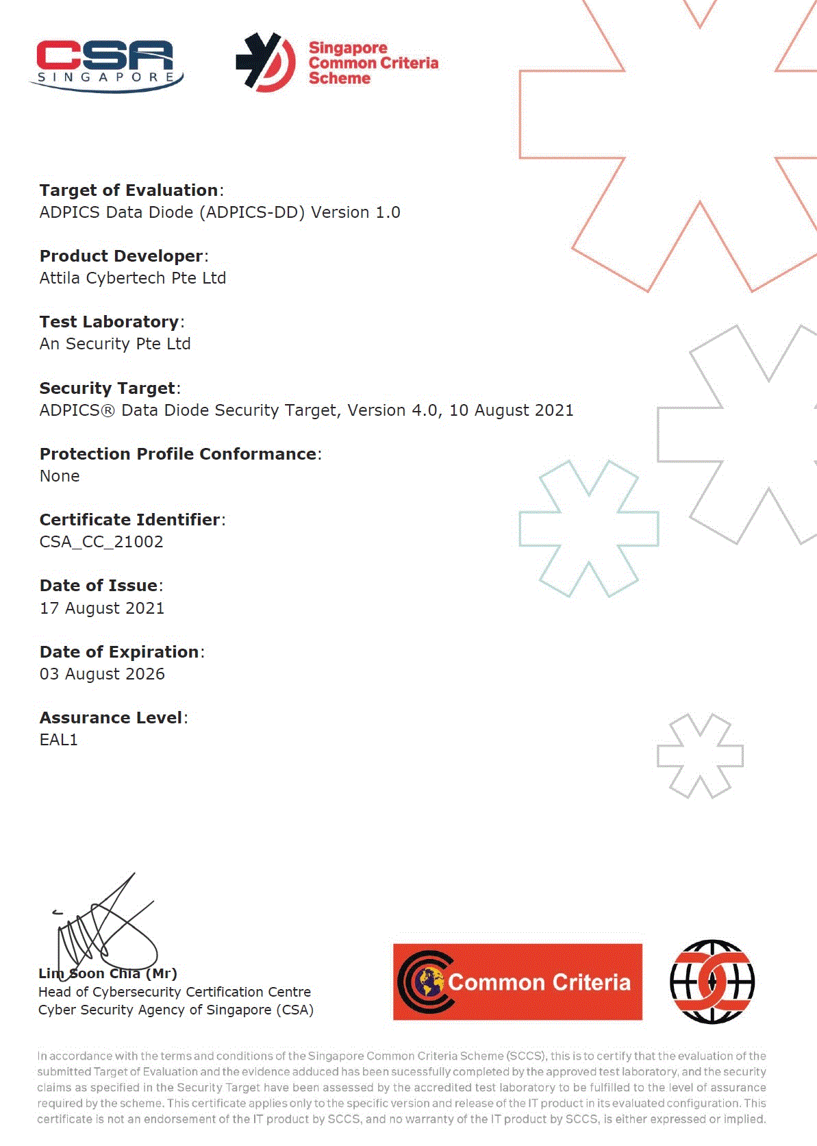 Attila ADPICS DD 1.1 - CC Cert.gif
