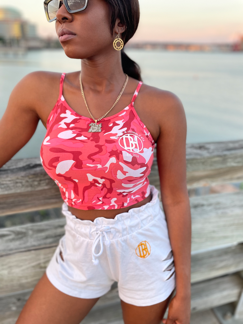 Thumbnail: Active Camo Crop Top