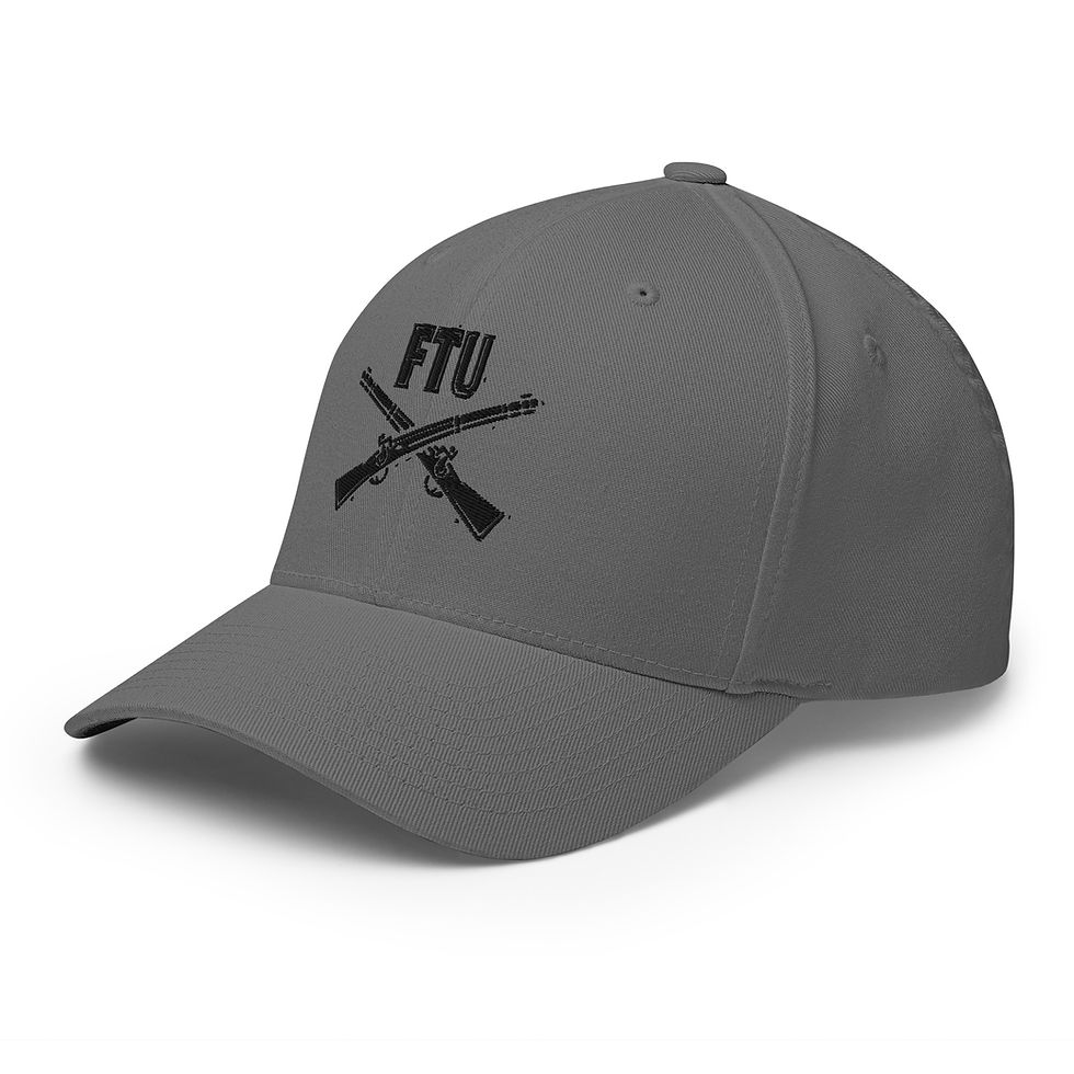Thumbnail: Correctional Apparel FTU Logo Stealth Embroidered Twill Cap