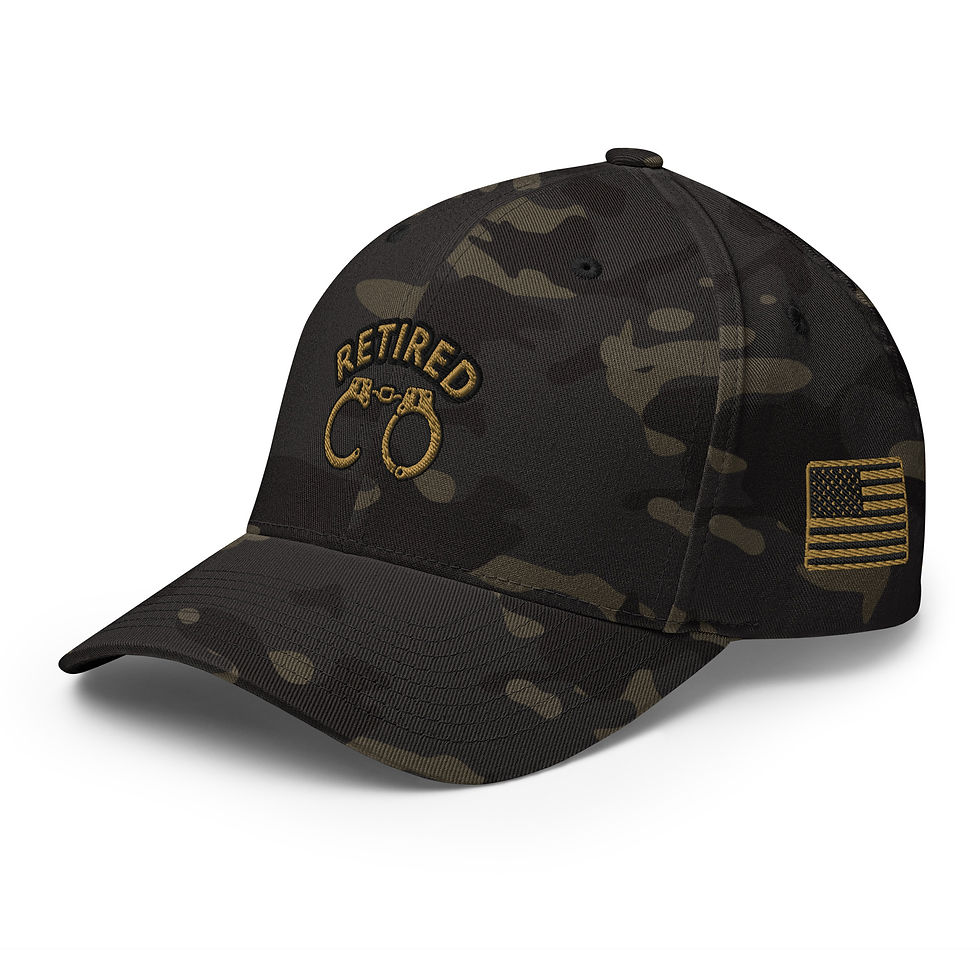 Thumbnail: Retired Arched Old Gold/Black C/O Logo Cap